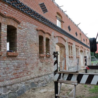 Arklidžių pastato restauracija. 2012 m.