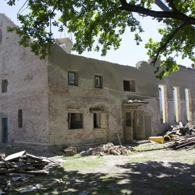 Arklidžių pastato restauracija. 2012 m.